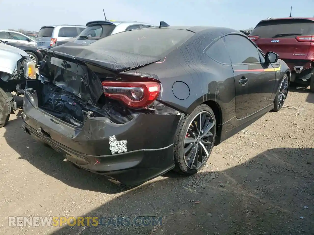 3 Photograph of a damaged car JF1ZNAE16K9700433 TOYOTA 86 2019