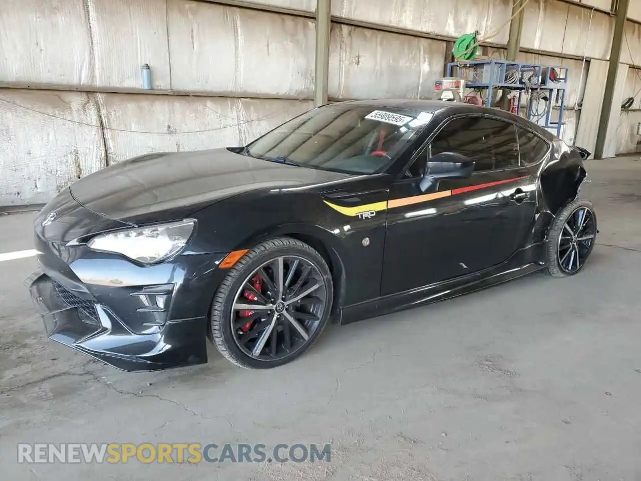 1 Photograph of a damaged car JF1ZNAE19K9701575 TOYOTA 86 2019
