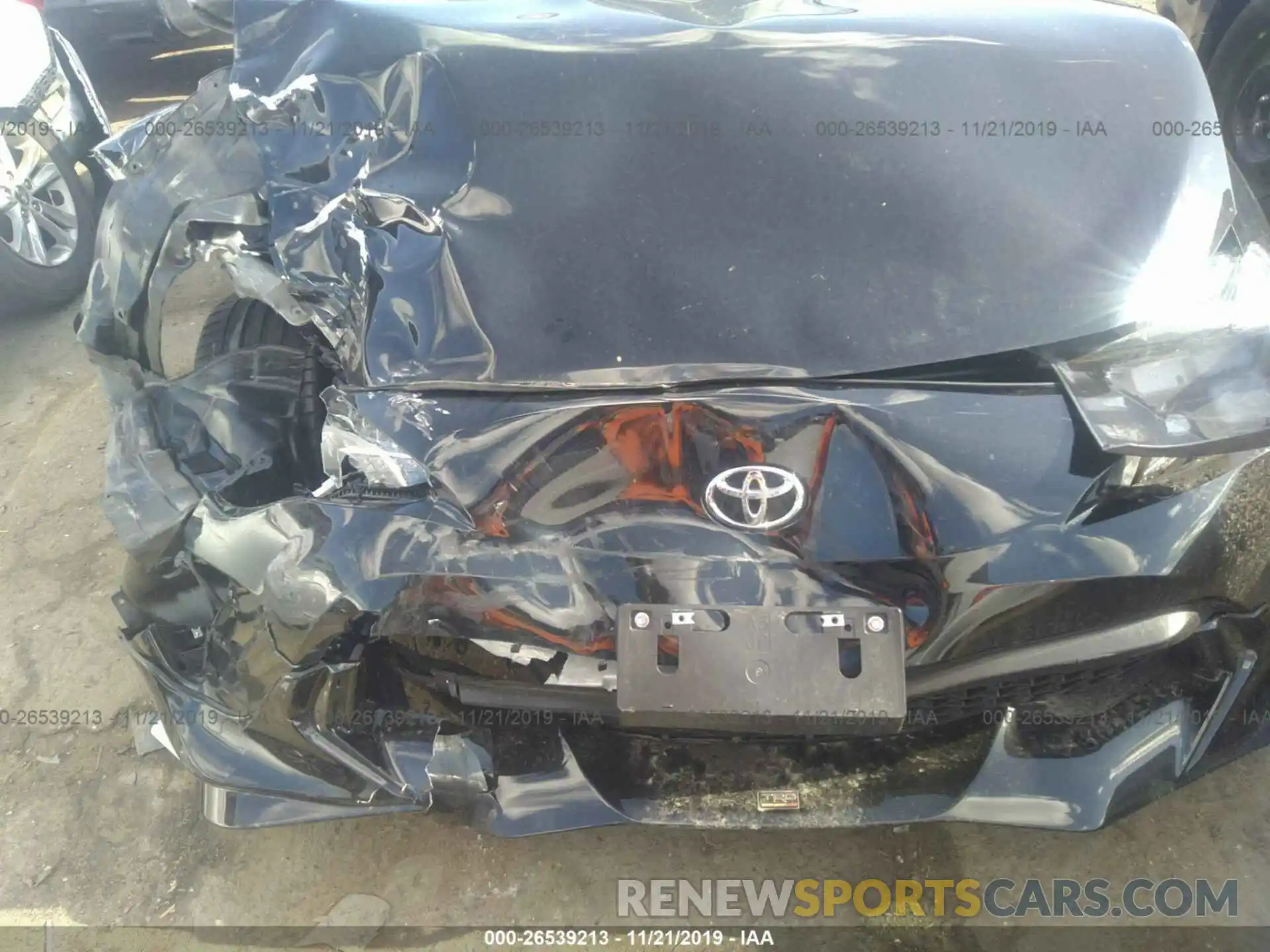 10 Photograph of a damaged car JF1ZNAE1XK9702461 TOYOTA 86 2019