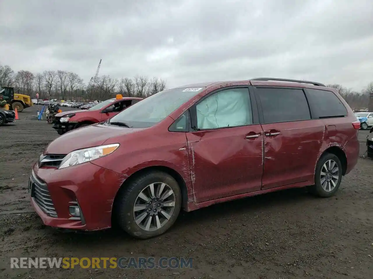 1 Photograph of a damaged car 5TDDZ3DC2LS238429 TOYOTA All Models 2020