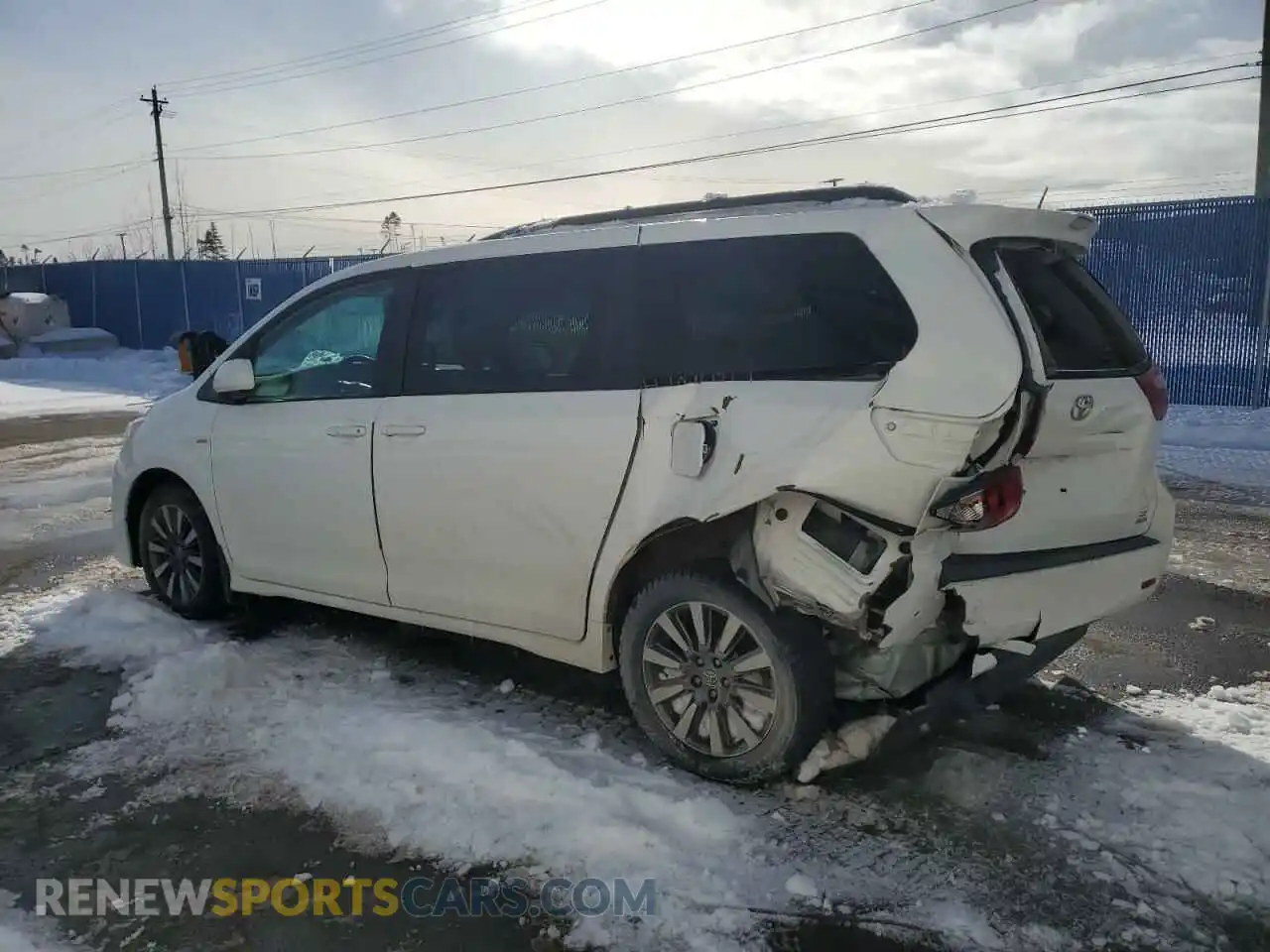 2 Photograph of a damaged car 5TDJZ3DC1LS247710 TOYOTA All Models 2020