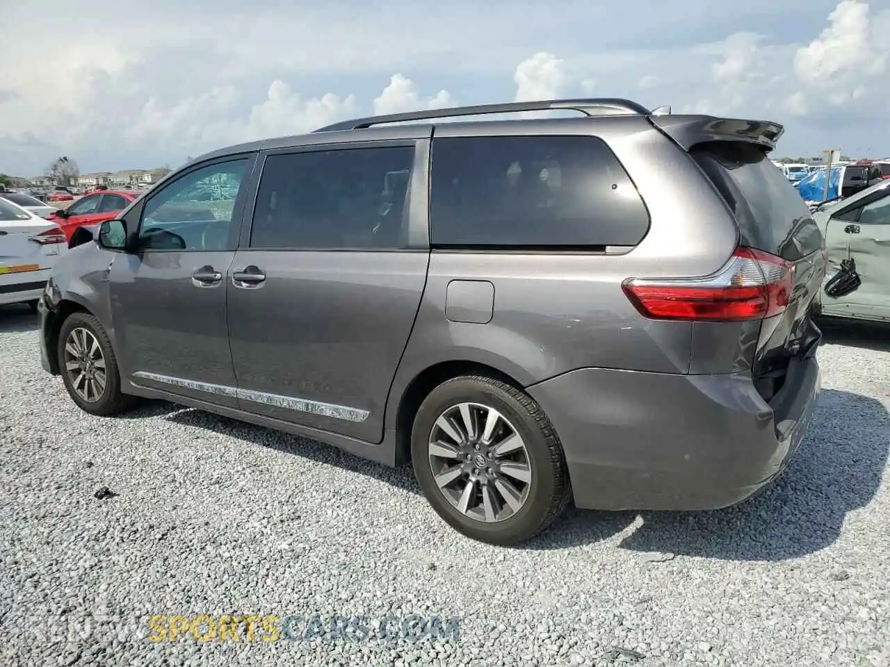 2 Photograph of a damaged car 5TDJZ3DC5LS241702 TOYOTA All Models 2020