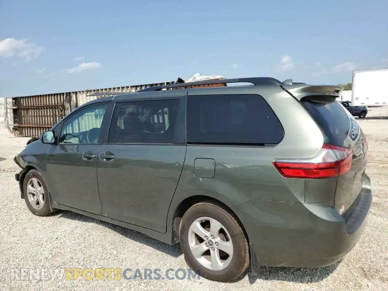 2 Photograph of a damaged car 5TDKZ3DC3LS061476 TOYOTA All Models 2020