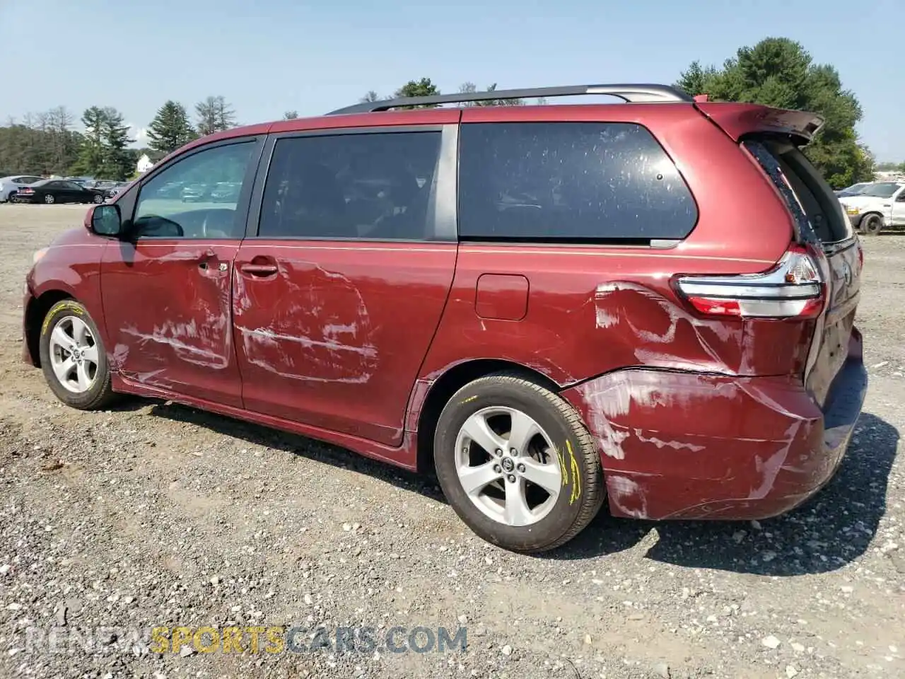 2 Photograph of a damaged car 5TDKZ3DC7LS051730 TOYOTA All Models 2020