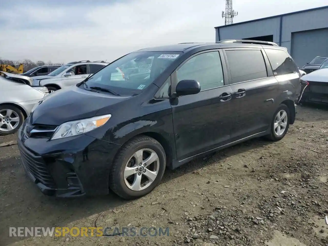 1 Photograph of a damaged car 5TDKZ3DC8LS054278 TOYOTA All Models 2020