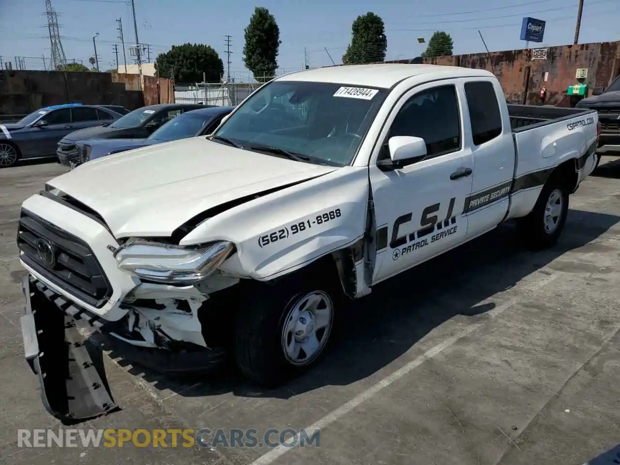 1 Photograph of a damaged car 3TYRX5GN8MT008162 TOYOTA All Models 2021