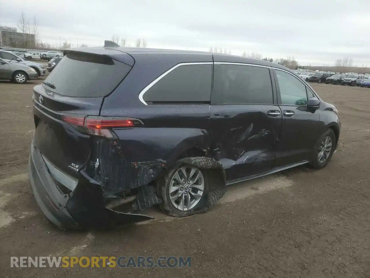 3 Photograph of a damaged car 5TDGRKEC0MS021484 TOYOTA All Models 2021