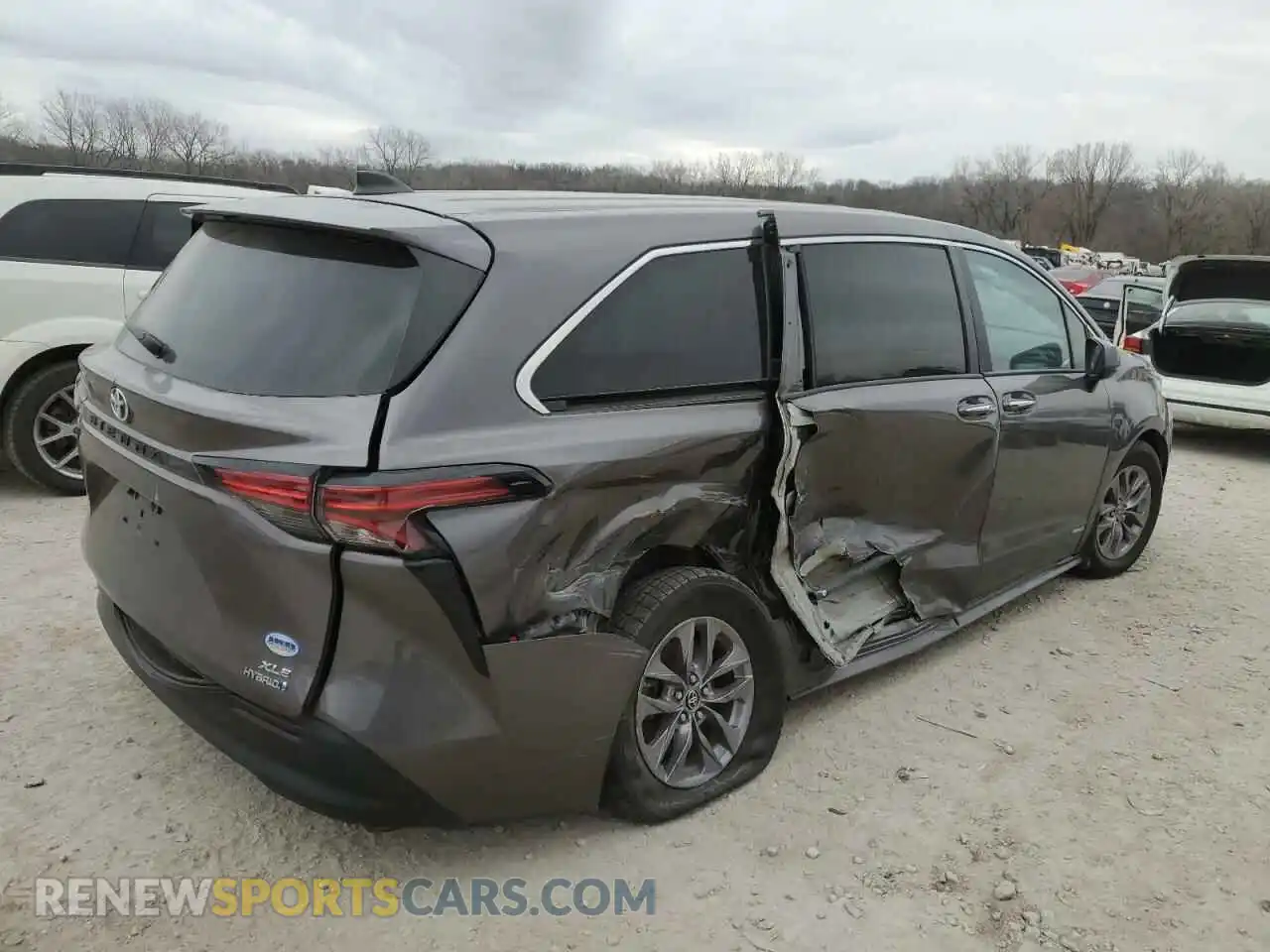 3 fotografías del automóvil dañado 5TDGRKEC2MS001379 TOYOTA All Models 2021