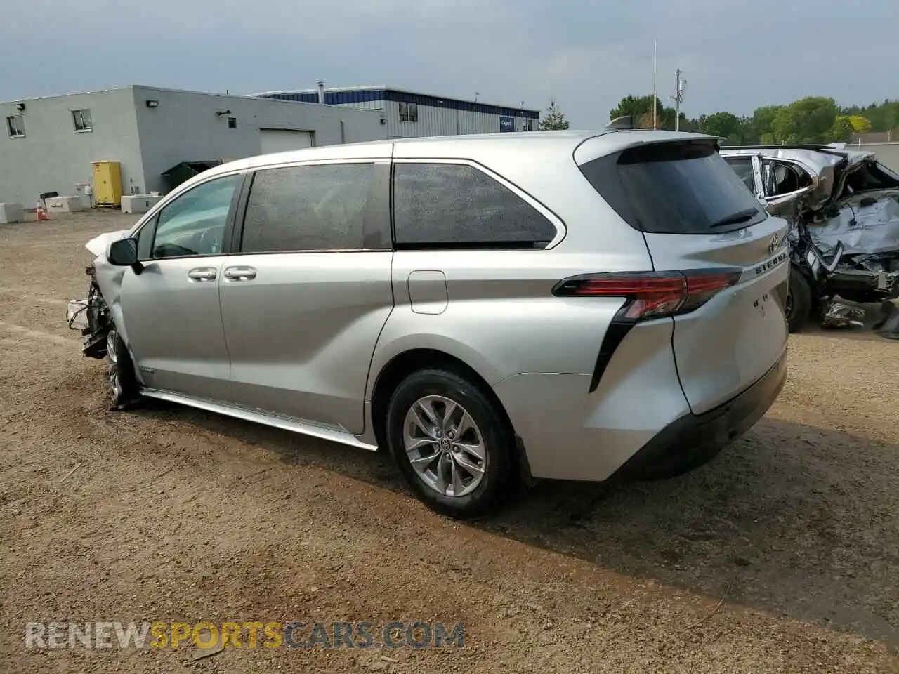 2 Photograph of a damaged car 5TDGRKEC7MS071721 TOYOTA All Models 2021