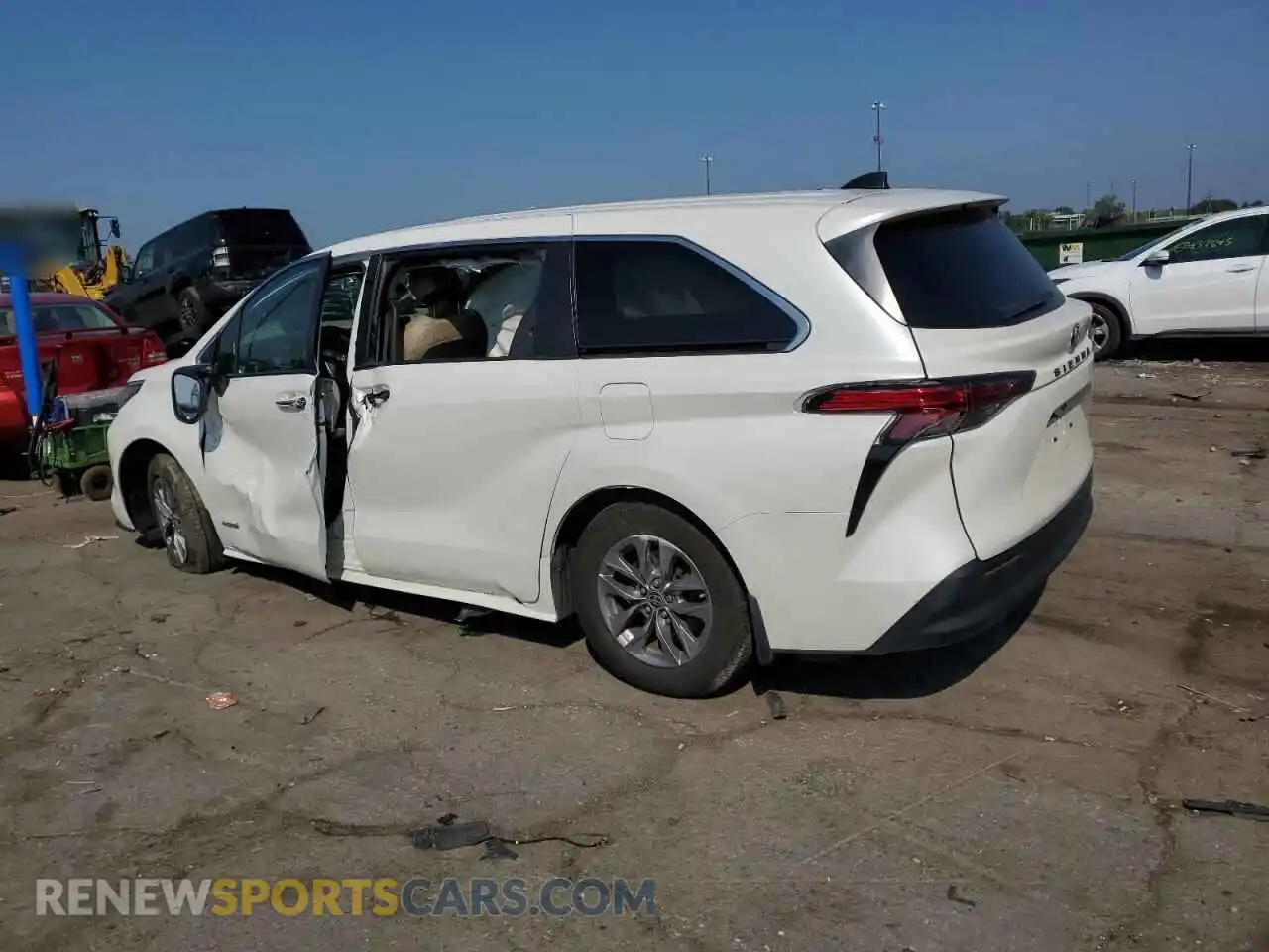 2 Фотография поврежденного автомобиля 5TDGRKECXMS001825 TOYOTA All Models 2021