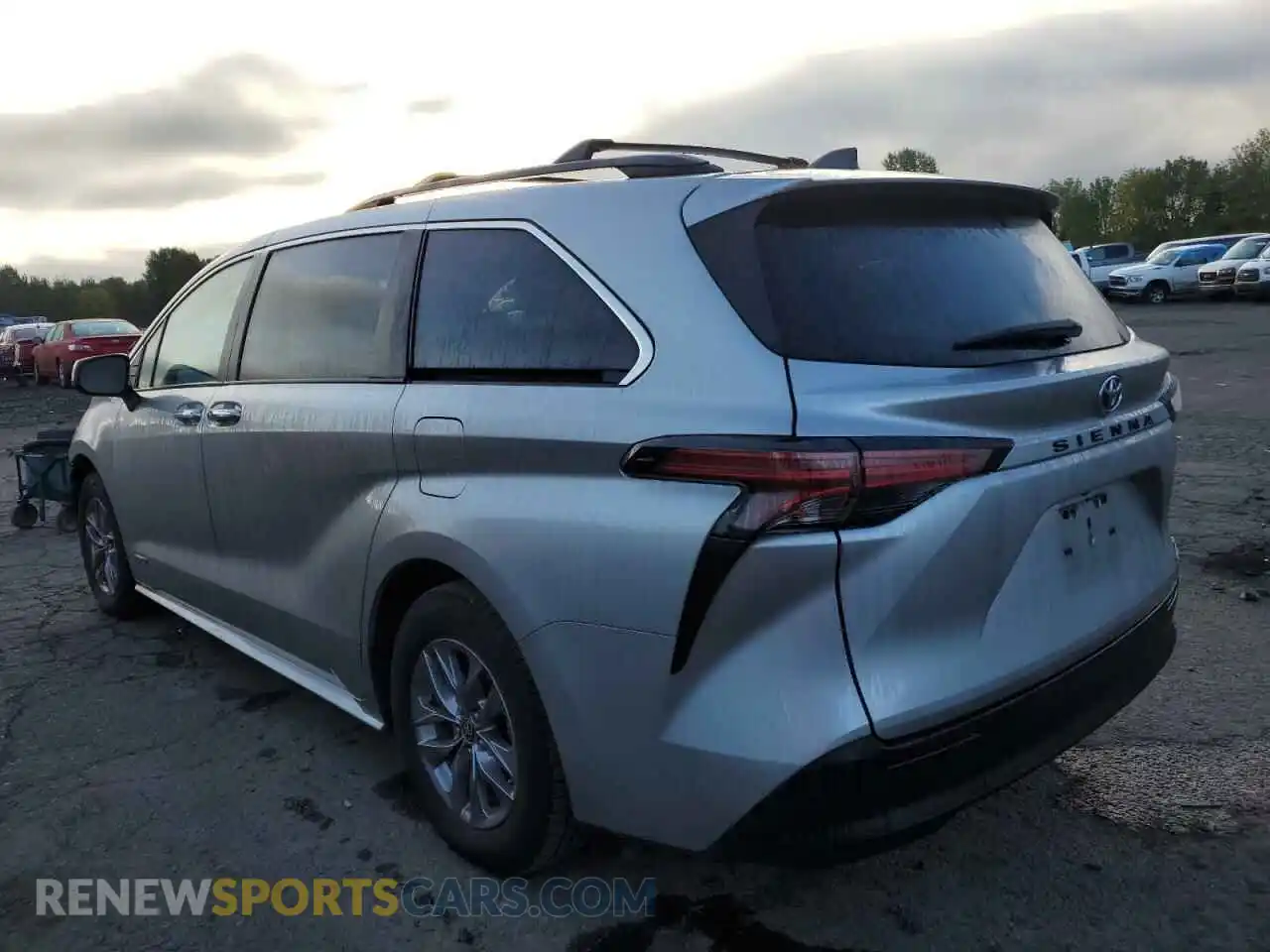 2 Photograph of a damaged car 5TDJRKEC6MS034990 TOYOTA All Models 2021