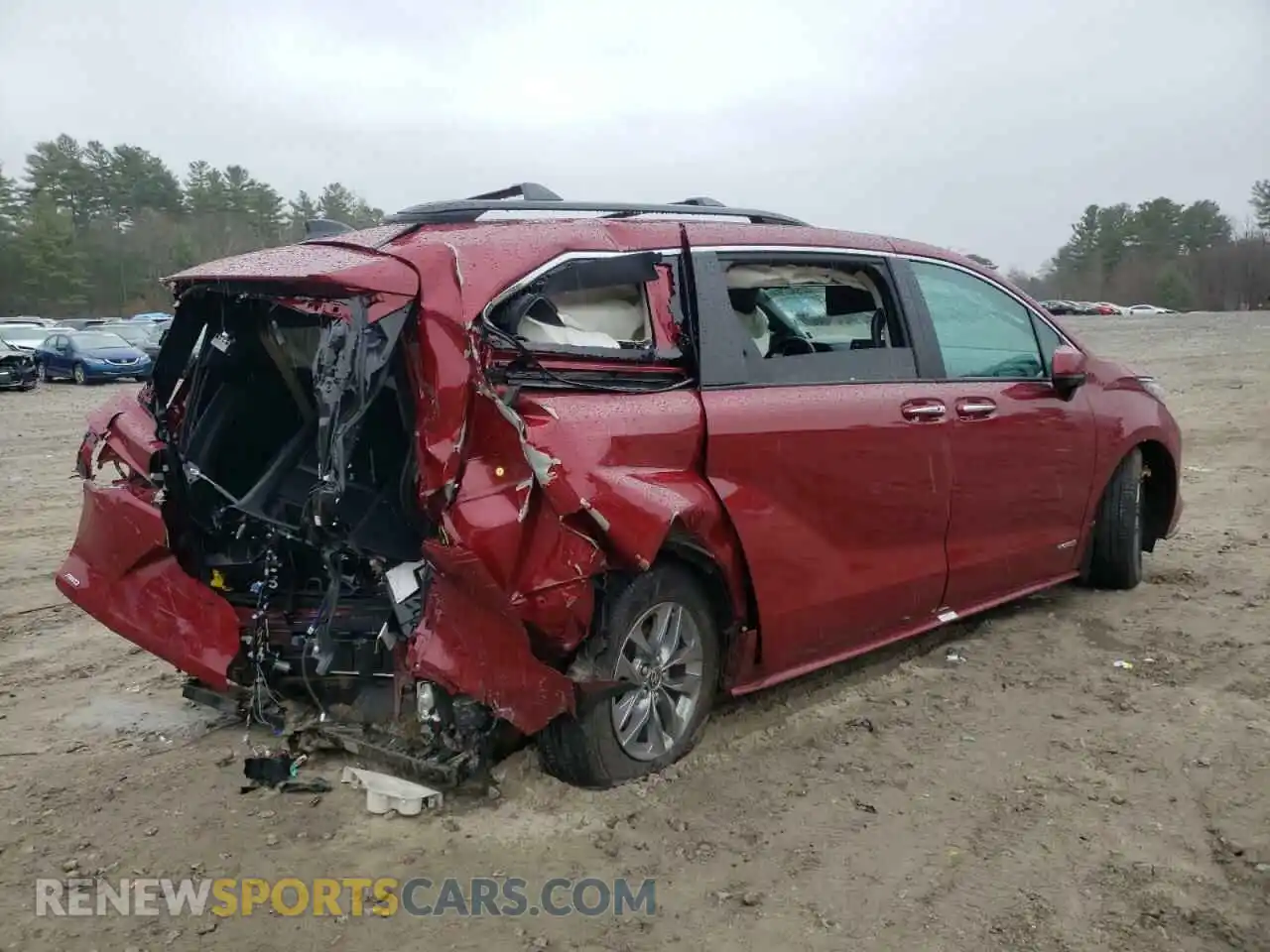 3 Photograph of a damaged car 5TDJSKFC1MS012267 TOYOTA All Models 2021