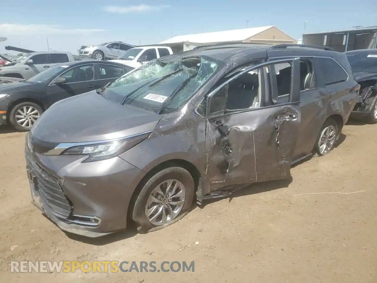 1 fotografías del automóvil dañado 5TDJSKFC5MS024356 TOYOTA All Models 2021