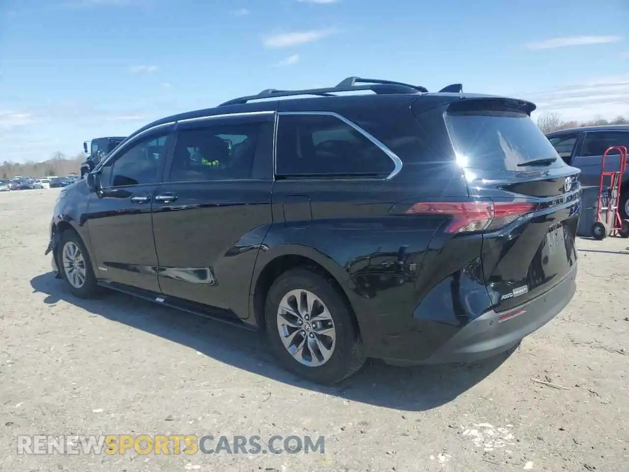 2 Фотография поврежденного автомобиля 5TDJSKFC6MS022731 TOYOTA All Models 2021