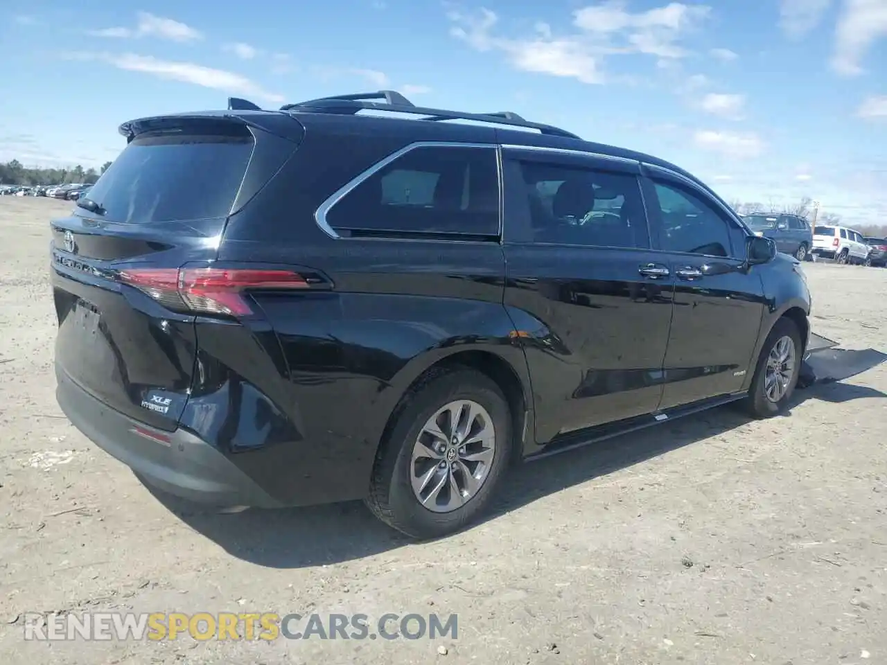 3 Фотография поврежденного автомобиля 5TDJSKFC6MS022731 TOYOTA All Models 2021