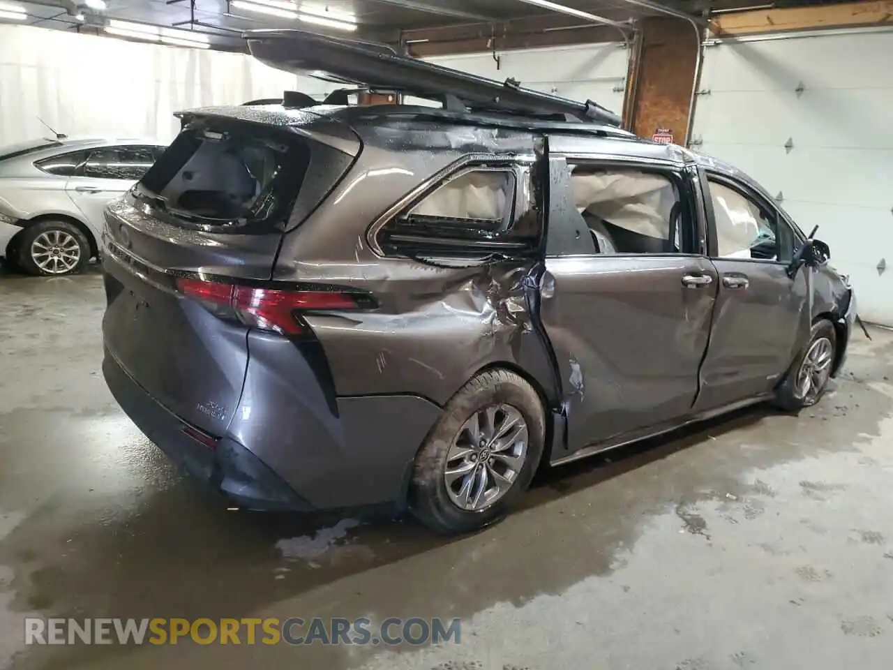 3 Photograph of a damaged car 5TDJSKFC7MS014590 TOYOTA All Models 2021