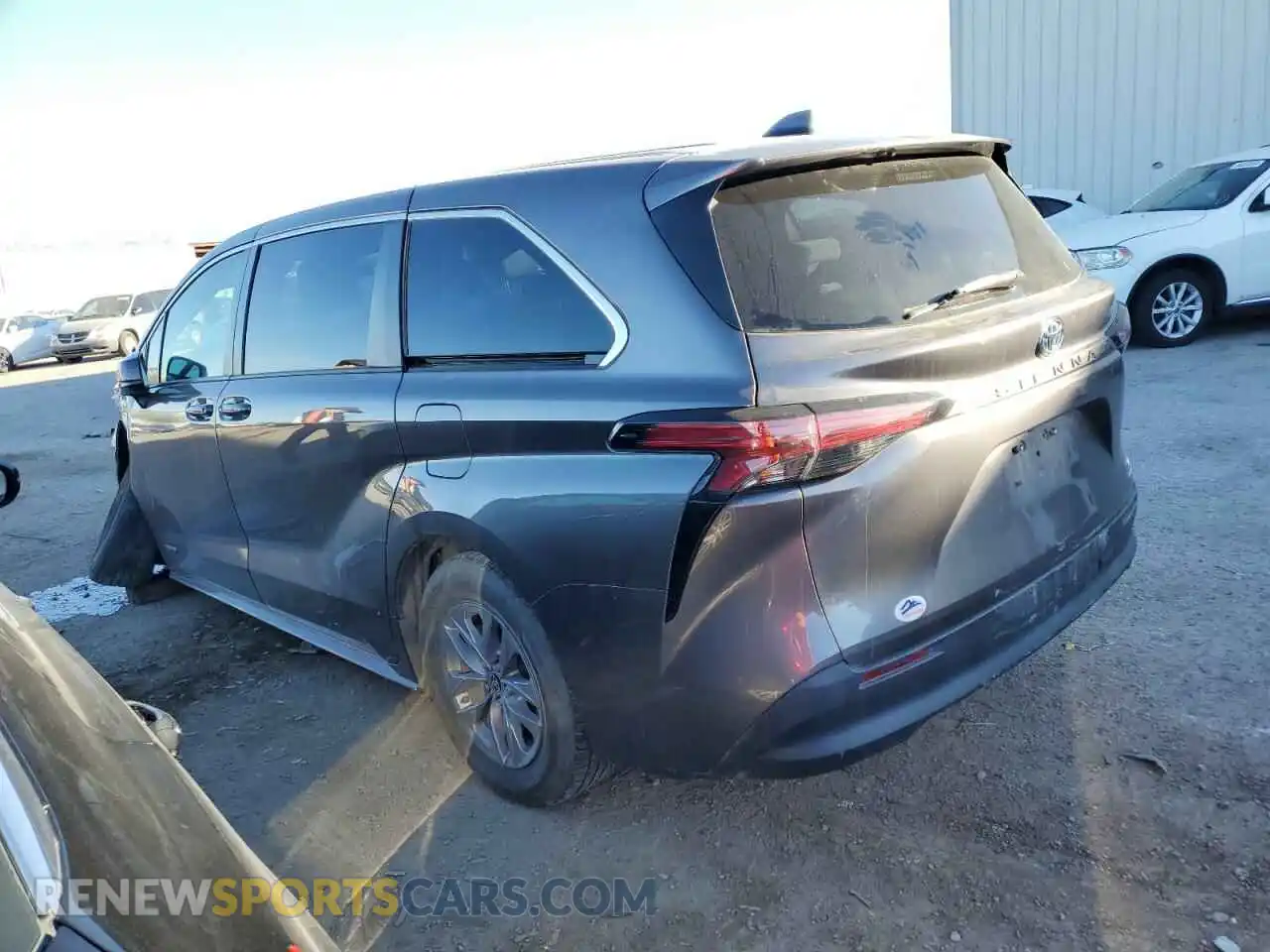 2 Photograph of a damaged car 5TDKRKEC0MS026534 TOYOTA All Models 2021