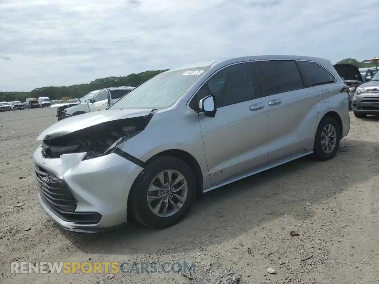 1 fotografías del automóvil dañado 5TDKRKEC1MS044380 TOYOTA All Models 2021