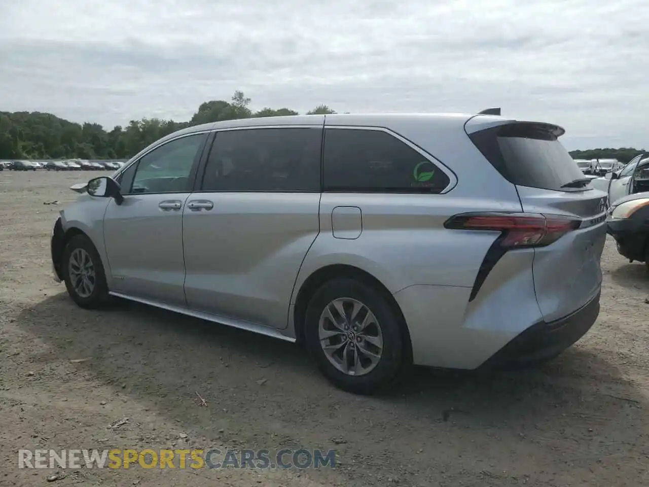 2 fotografías del automóvil dañado 5TDKRKEC1MS044380 TOYOTA All Models 2021