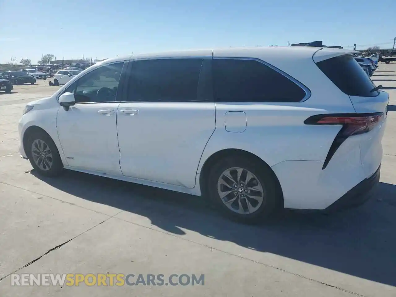 2 Photograph of a damaged car 5TDKRKEC1MS044914 TOYOTA All Models 2021