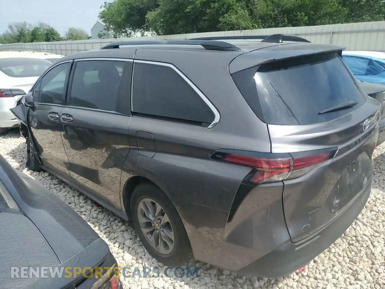 2 Photograph of a damaged car 5TDKRKEC3MS006469 TOYOTA All Models 2021