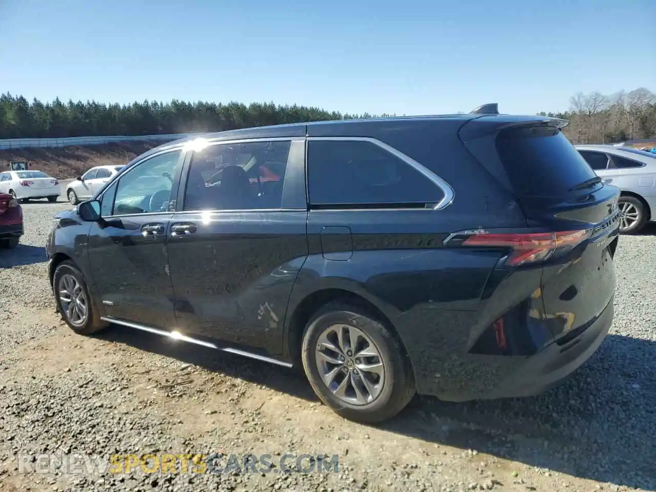 2 Photograph of a damaged car 5TDKRKEC3MS047555 TOYOTA All Models 2021