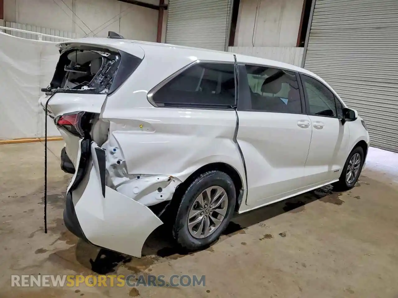 3 Photograph of a damaged car 5TDKRKEC3MS050648 TOYOTA All Models 2021