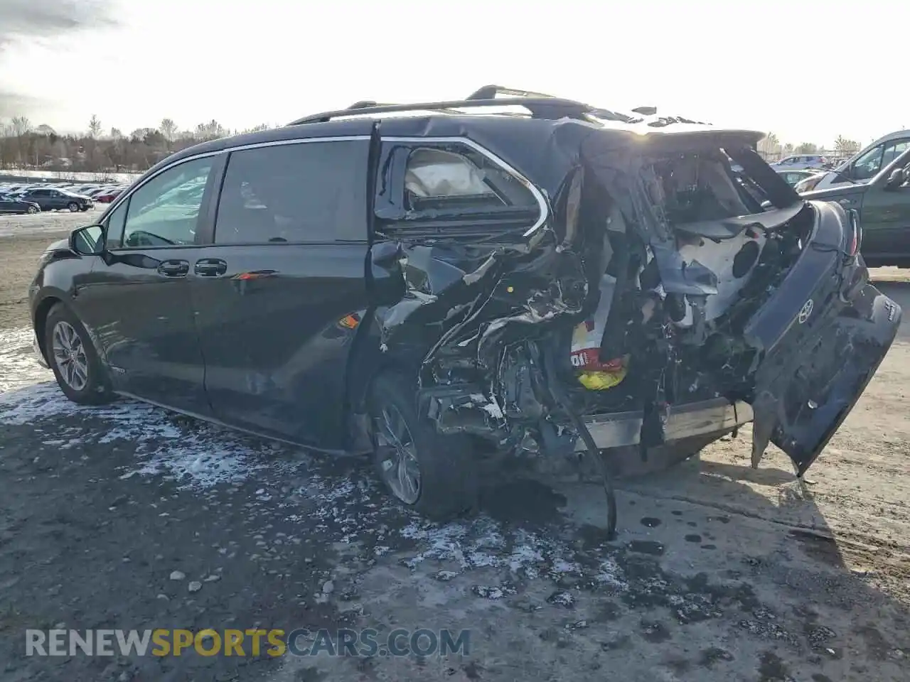 2 Photograph of a damaged car 5TDKRKEC4MS059813 TOYOTA All Models 2021