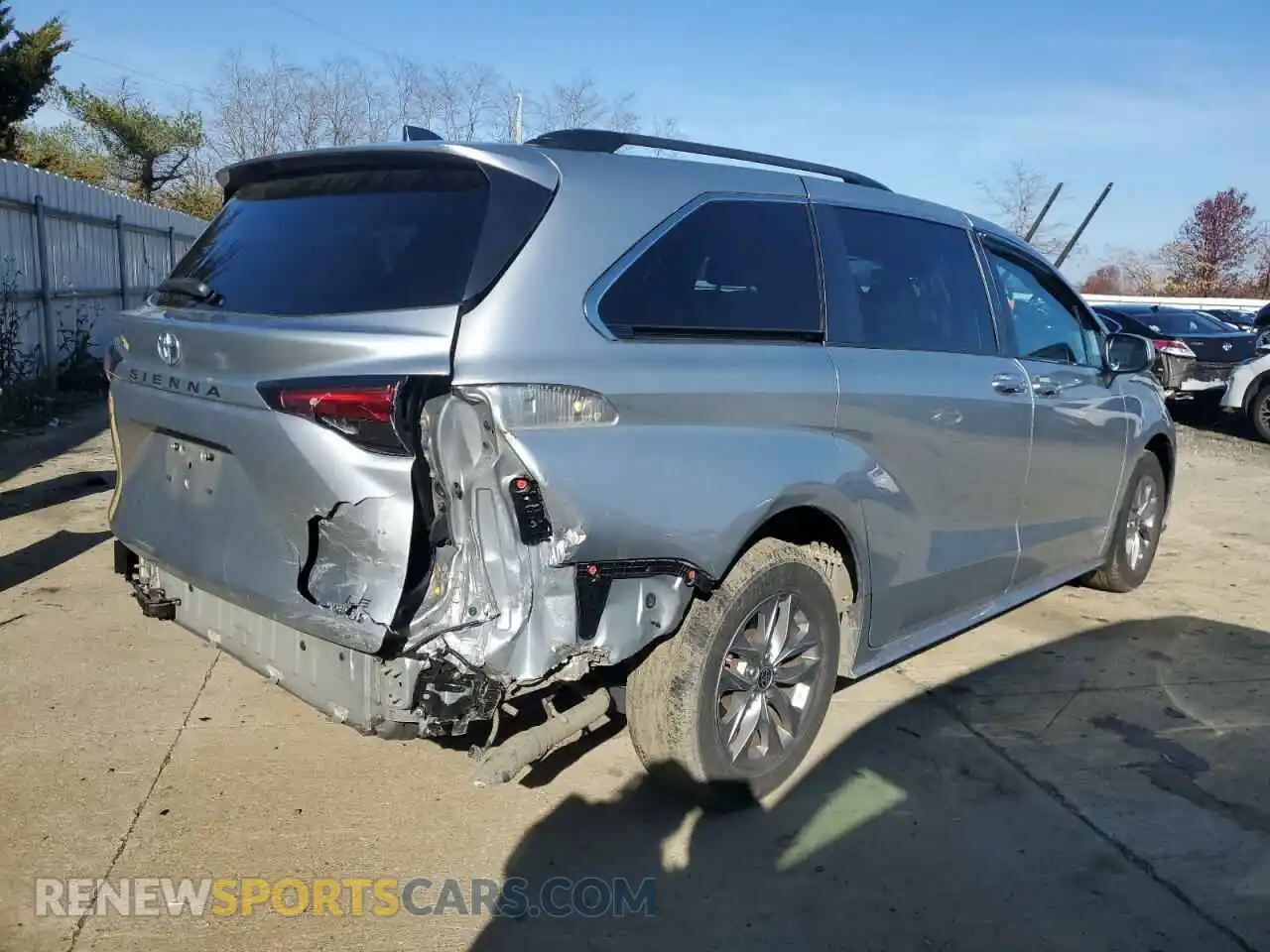 3 Photograph of a damaged car 5TDKRKEC5MS031518 TOYOTA All Models 2021