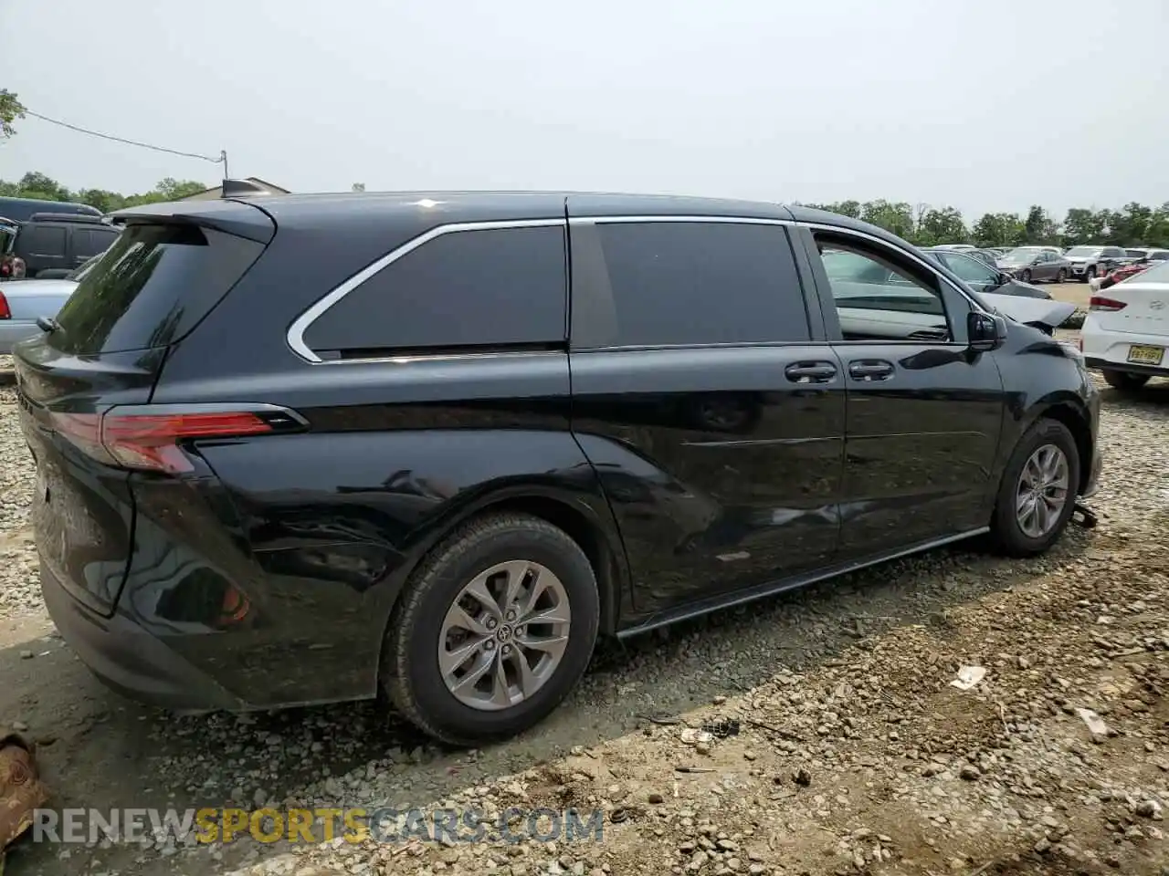 3 Photograph of a damaged car 5TDKRKEC5MS051249 TOYOTA All Models 2021