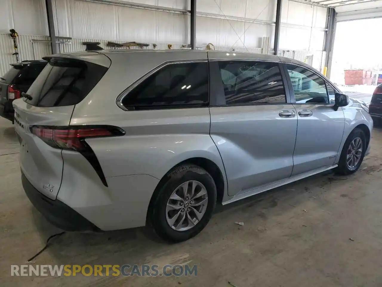 3 Photograph of a damaged car 5TDKRKEC5MS063482 TOYOTA All Models 2021