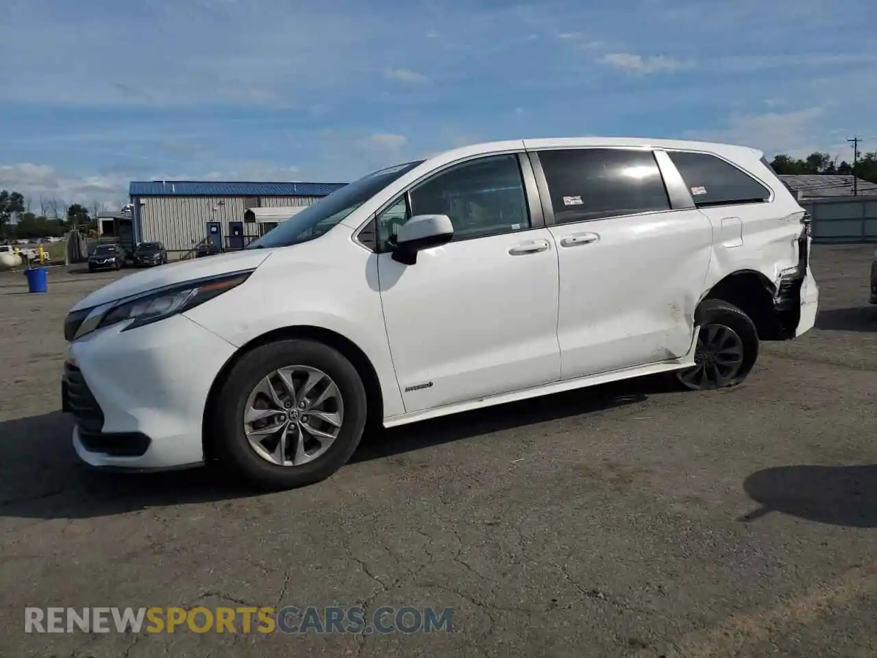 1 Фотография поврежденного автомобиля 5TDKRKEC6MS043743 TOYOTA All Models 2021