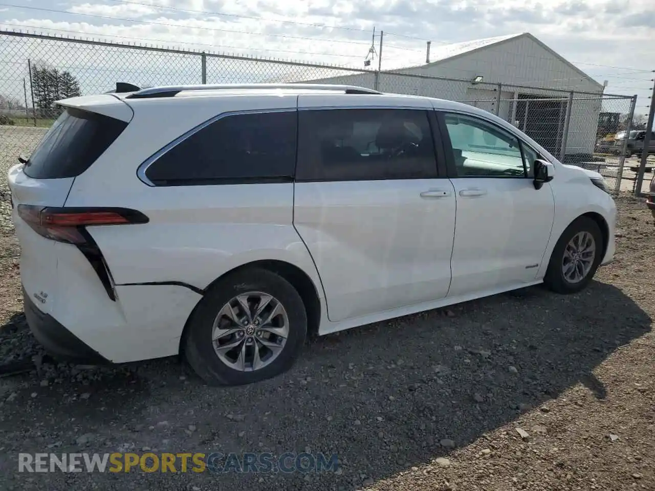 3 Photograph of a damaged car 5TDKRKEC7MS027437 TOYOTA All Models 2021