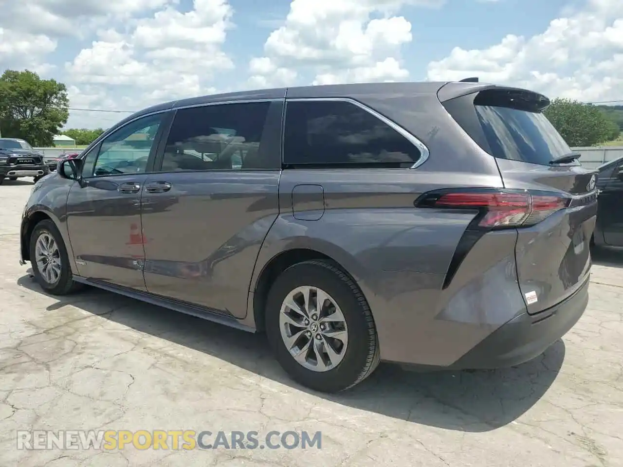 2 Photograph of a damaged car 5TDKRKEC7MS028099 TOYOTA All Models 2021