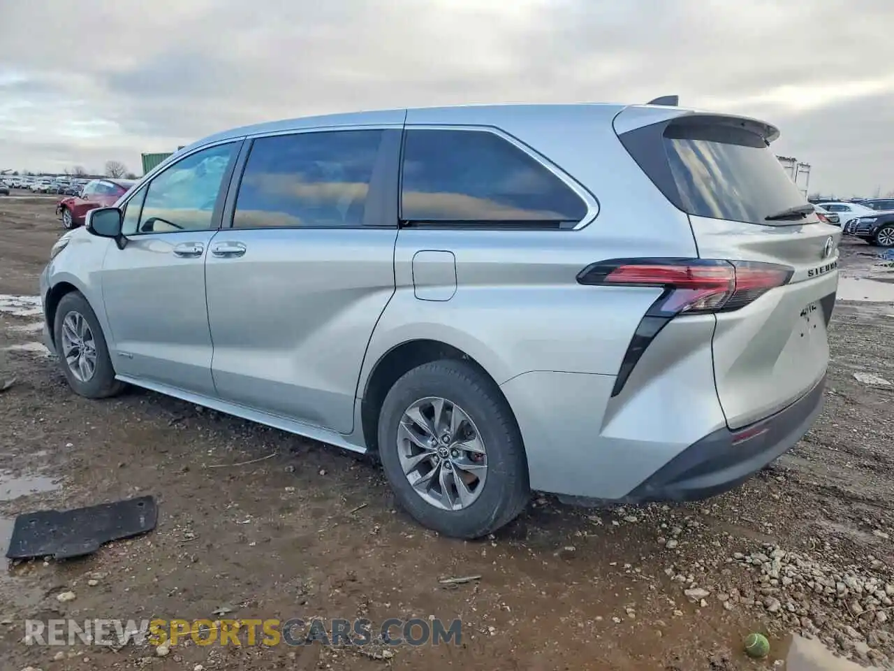2 Photograph of a damaged car 5TDKRKEC7MS029270 TOYOTA All Models 2021