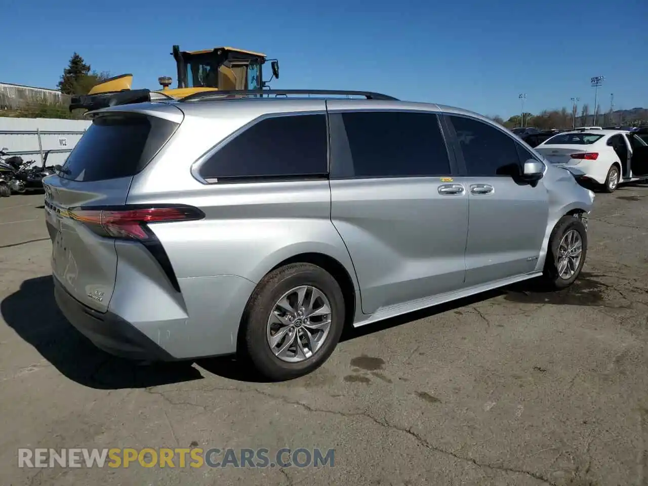 3 Фотография поврежденного автомобиля 5TDKRKEC7MS058641 TOYOTA All Models 2021