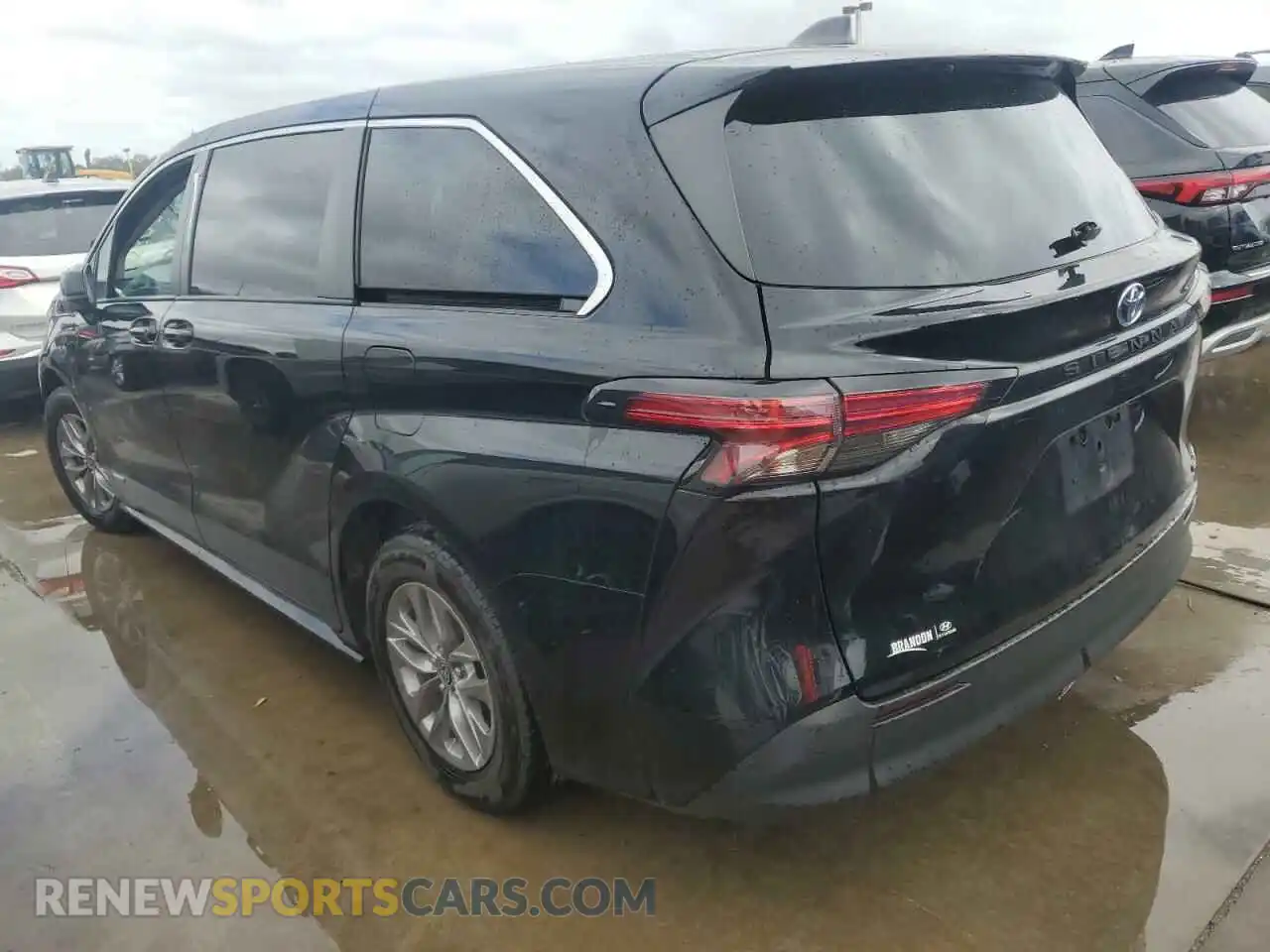 2 Photograph of a damaged car 5TDKRKEC9MS047141 TOYOTA All Models 2021