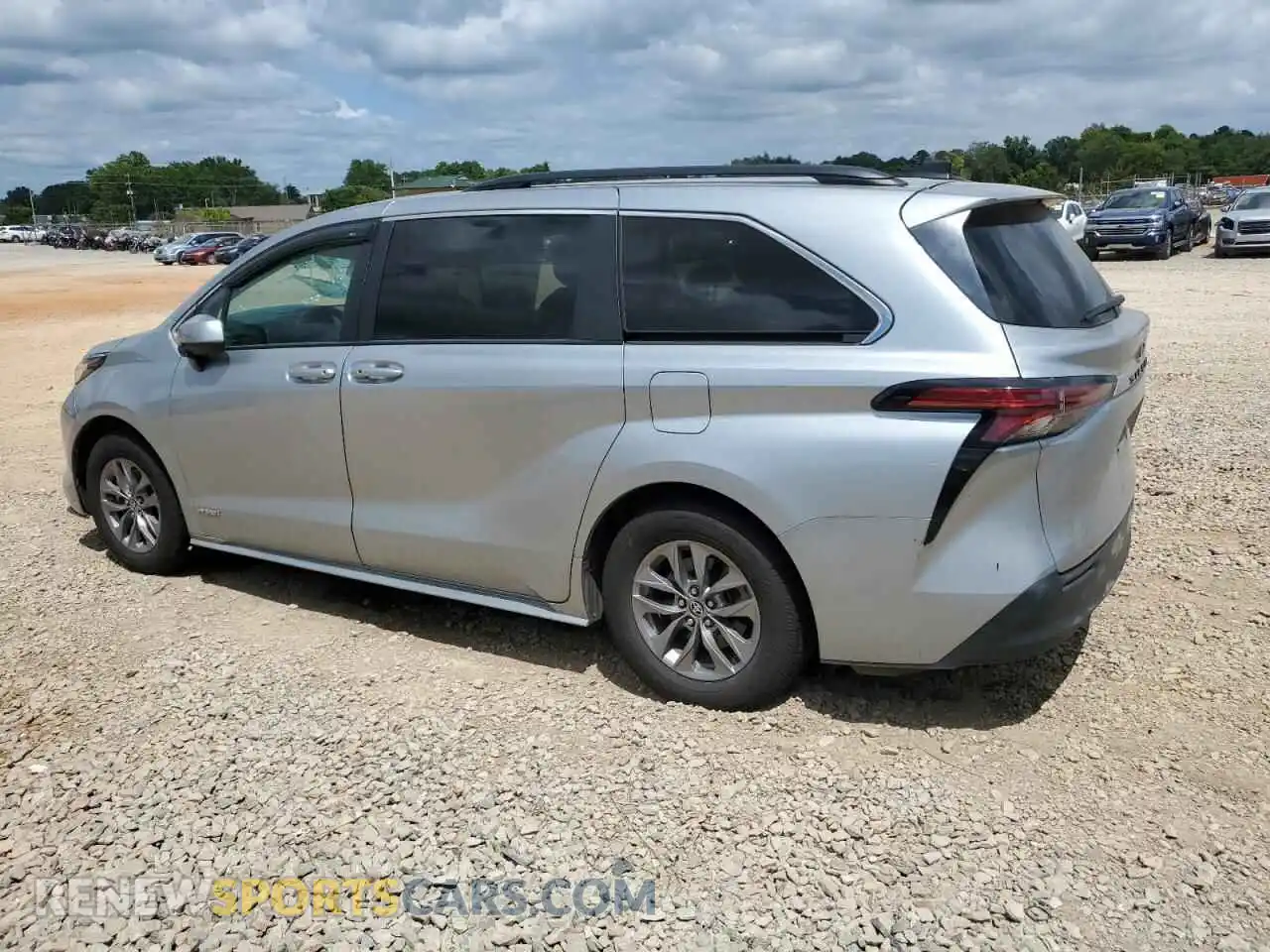 2 Photograph of a damaged car 5TDKRKECXMS002922 TOYOTA All Models 2021