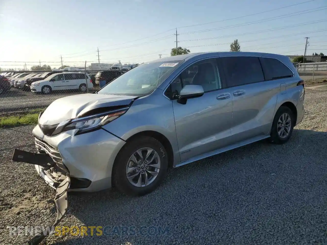 1 Фотография поврежденного автомобиля 5TDKRKECXMS023205 TOYOTA All Models 2021