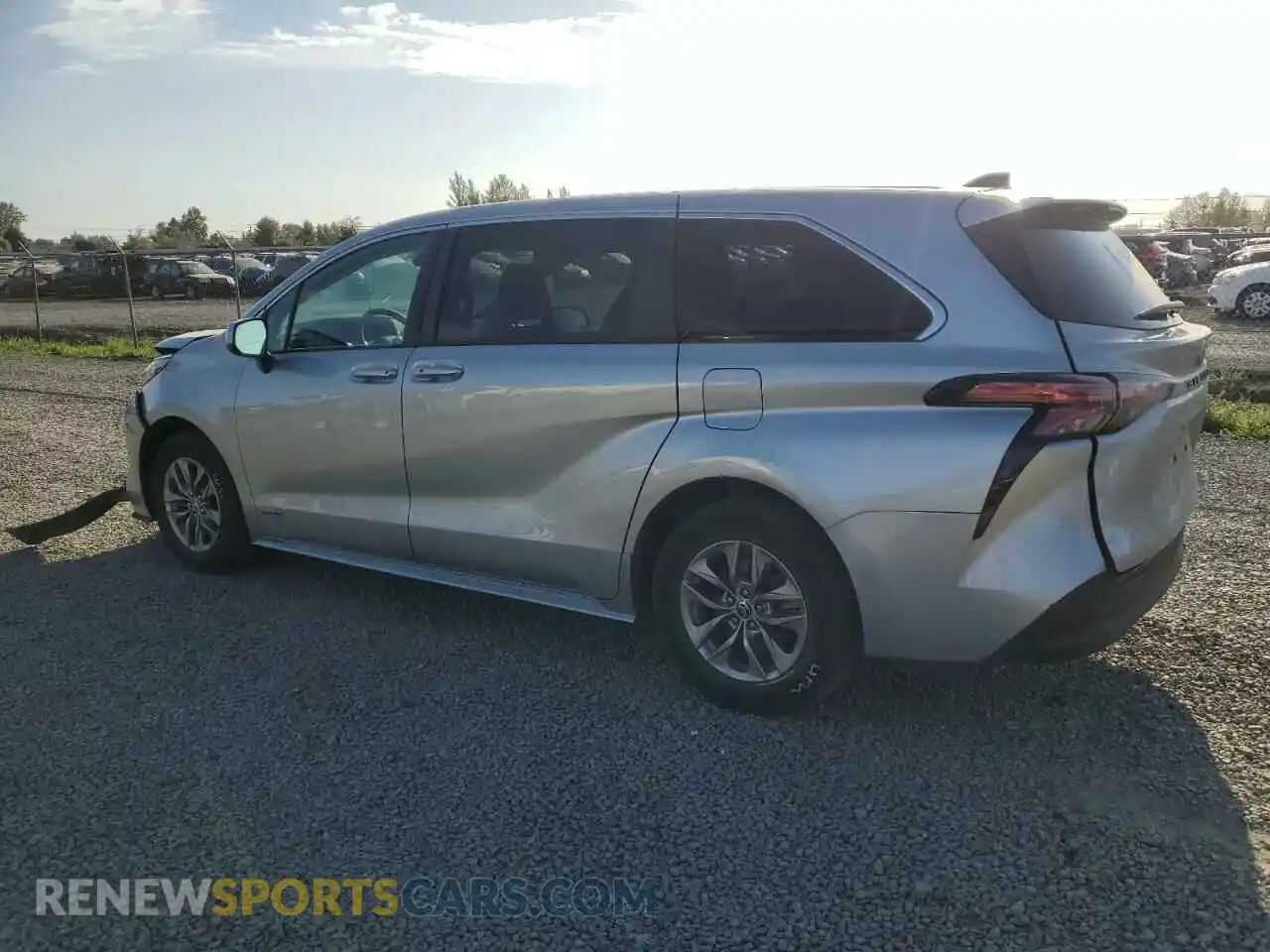 2 Фотография поврежденного автомобиля 5TDKRKECXMS023205 TOYOTA All Models 2021