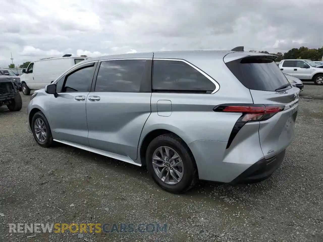 2 Photograph of a damaged car 5TDKRKECXMS047200 TOYOTA All Models 2021