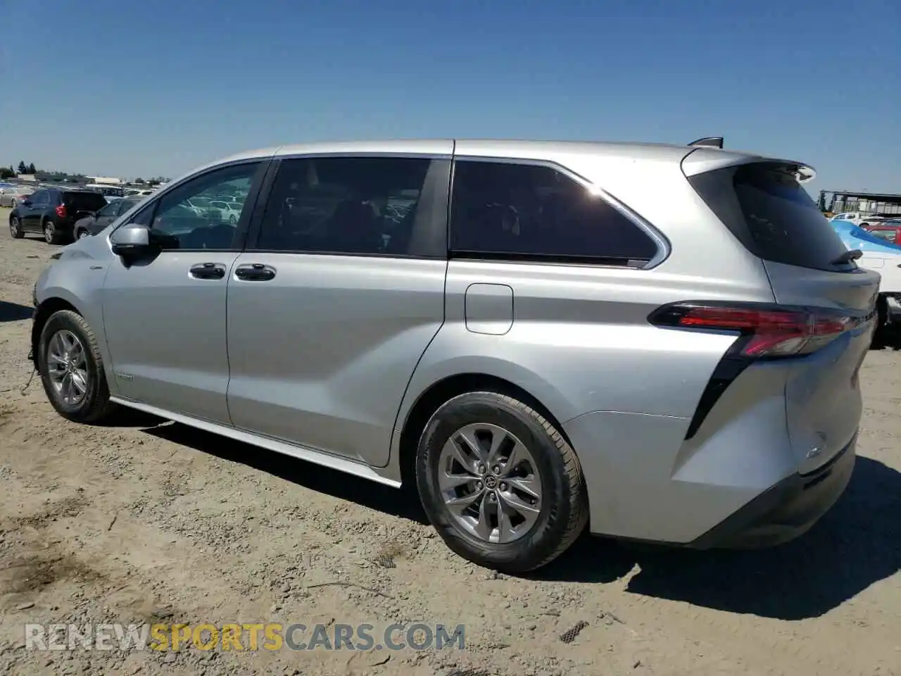 2 Photograph of a damaged car 5TDKSKFC0MS022096 TOYOTA All Models 2021