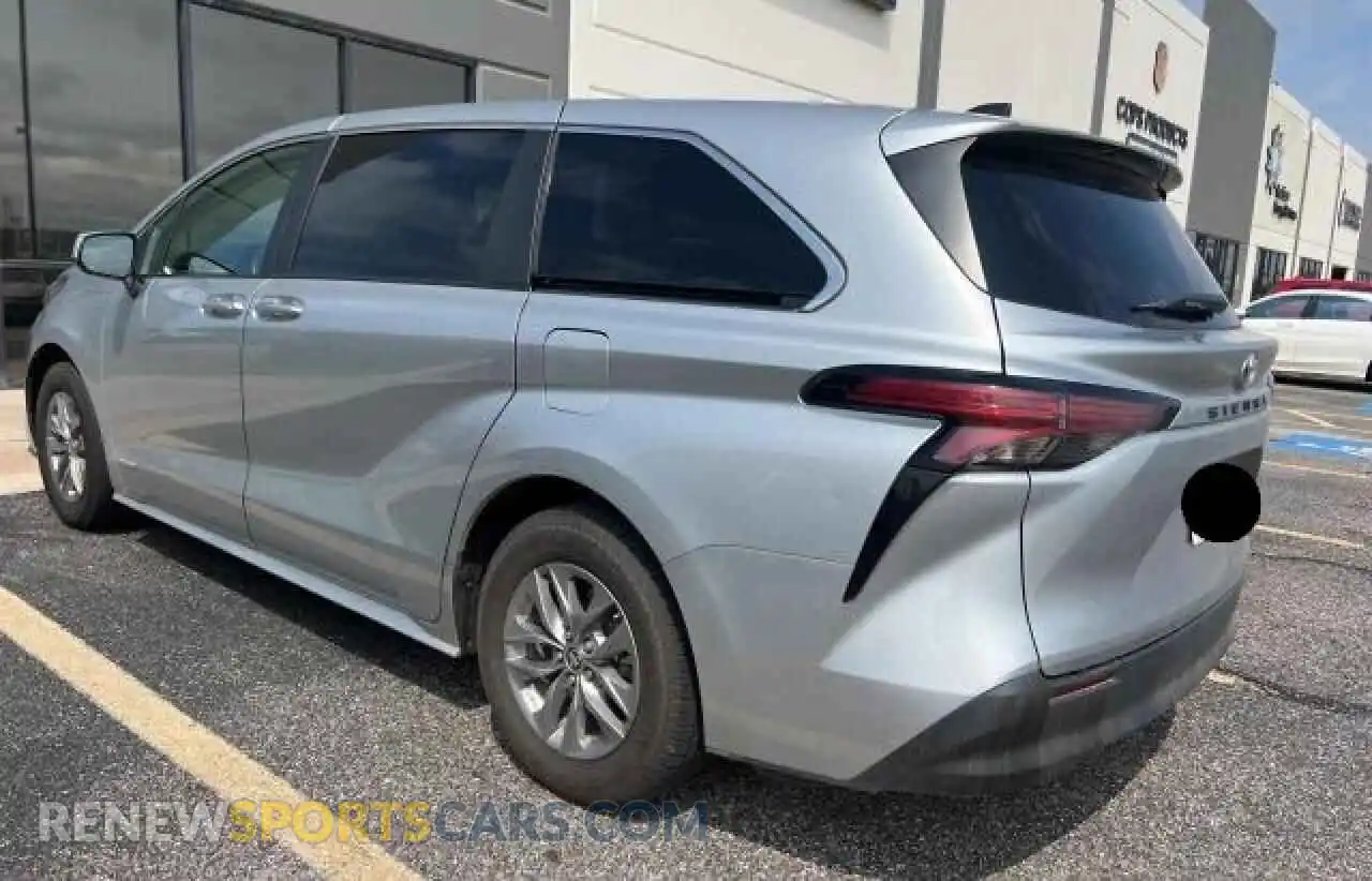 3 Photograph of a damaged car 5TDKSKFC1MS035875 TOYOTA All Models 2021