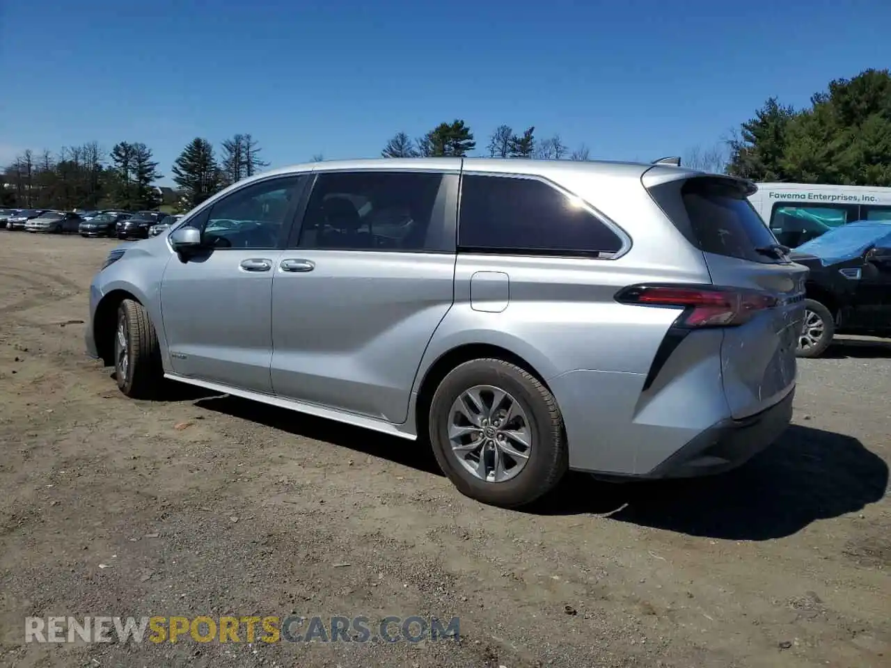 2 Photograph of a damaged car 5TDKSKFC1MS036055 TOYOTA All Models 2021