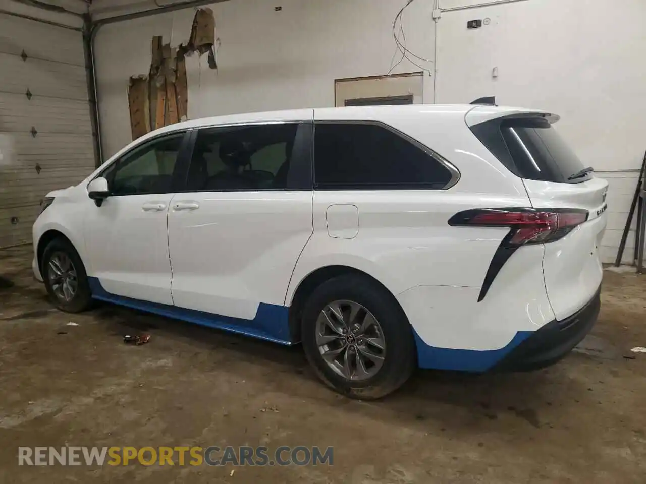 2 Photograph of a damaged car 5TDKSKFC7MS023634 TOYOTA All Models 2021