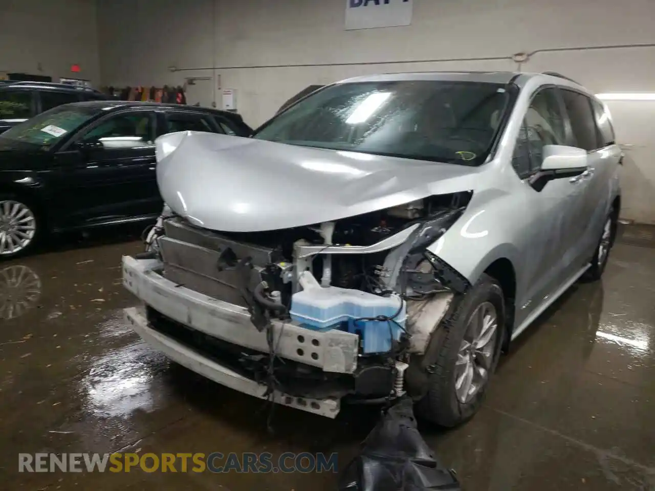 1 Photograph of a damaged car 5TDYRKEC0MS057891 TOYOTA All Models 2021