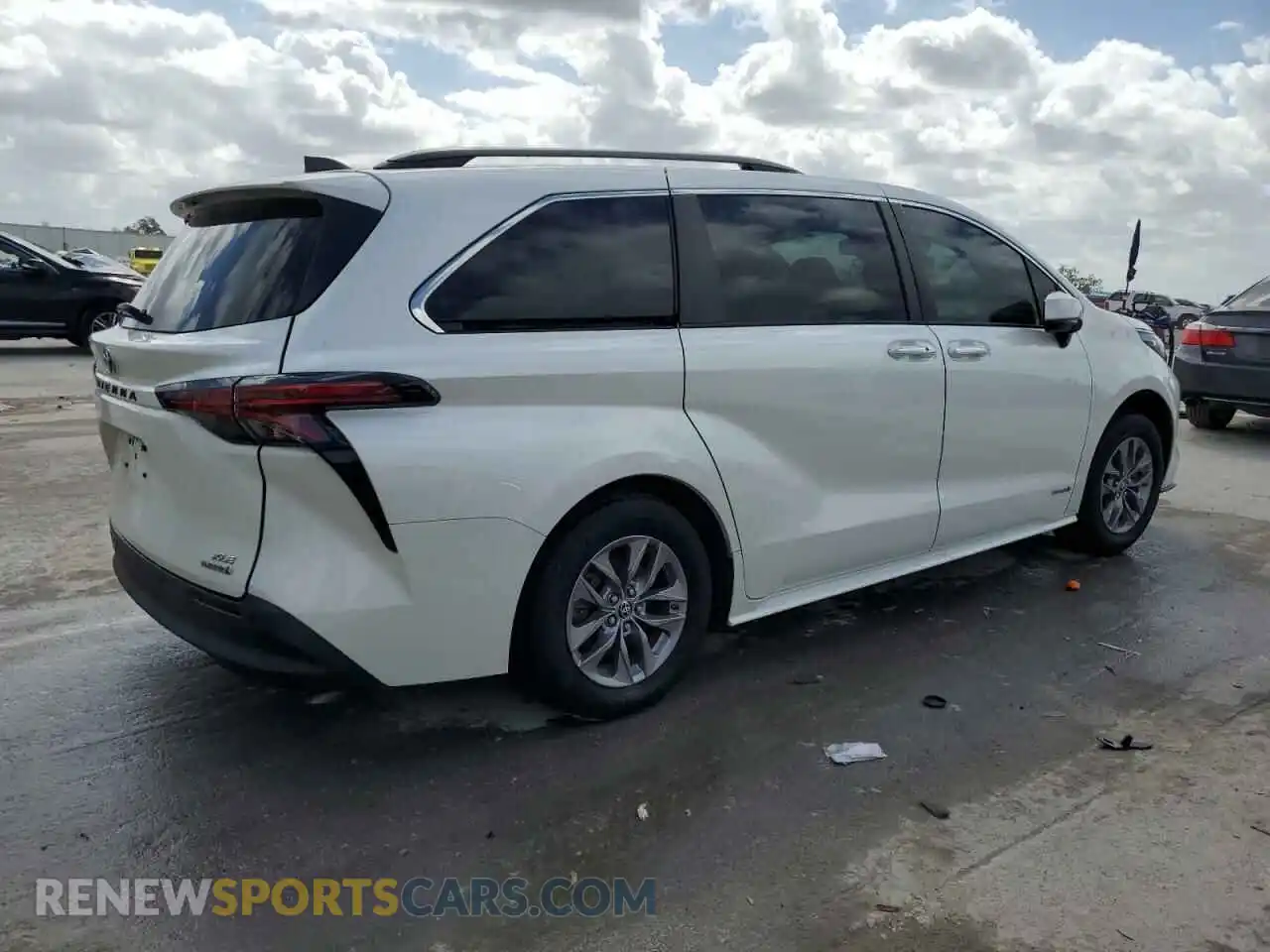 3 Photograph of a damaged car 5TDYRKEC0MS061455 TOYOTA All Models 2021
