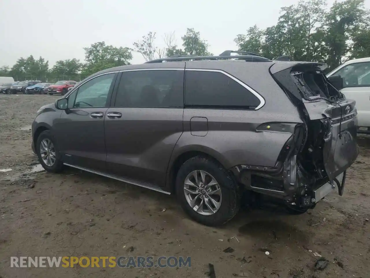 2 Photograph of a damaged car 5TDYRKEC0MS071810 TOYOTA All Models 2021
