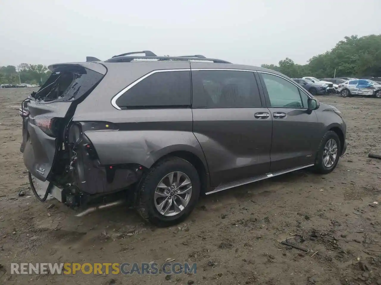 3 Photograph of a damaged car 5TDYRKEC0MS071810 TOYOTA All Models 2021