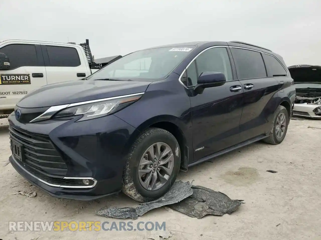 1 fotografías del automóvil dañado 5TDYRKEC1MS060752 TOYOTA All Models 2021
